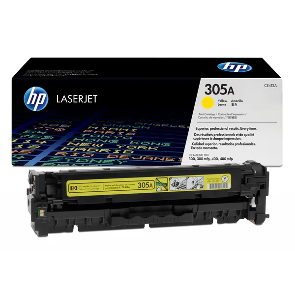 OEM HP 305A - (CE412A) Toner - Yellow