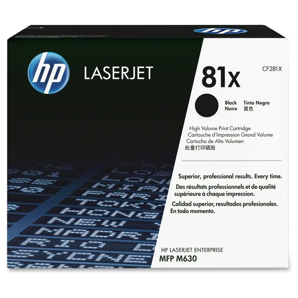 OEM HP 81X - (CF281X) Toner - Black